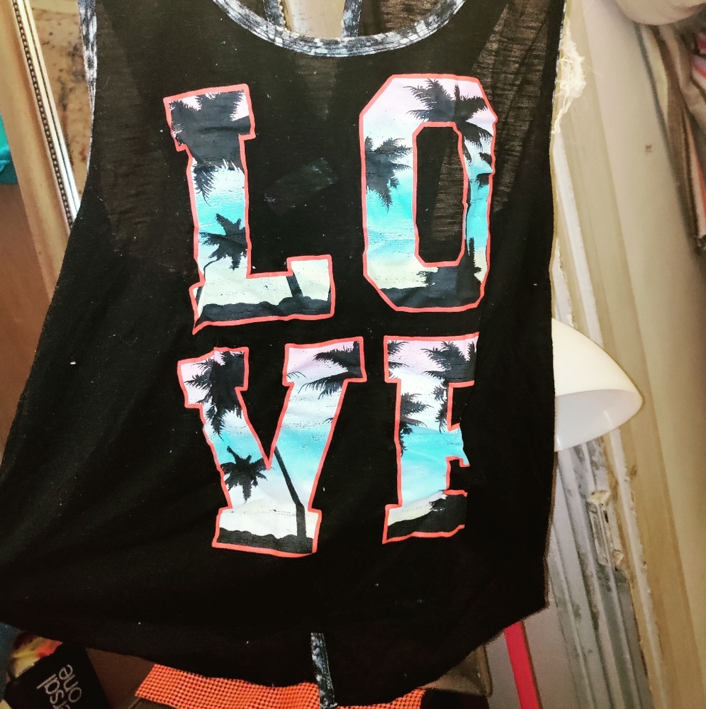 Tank top/bathing suit cover